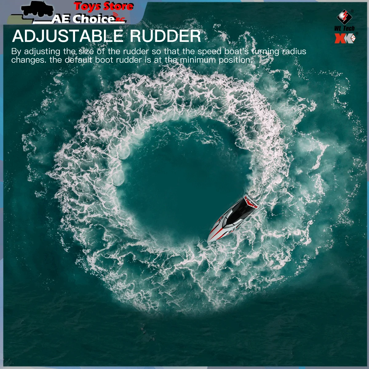 Wltoys RC قارب Wl912 35 كيلومتر/ساعة قارب سباق عالي السرعة 2.4 جيجا هرتز كابس الحماية المهنية التحكم عن بعد قارب لعب للأطفال هدية #5