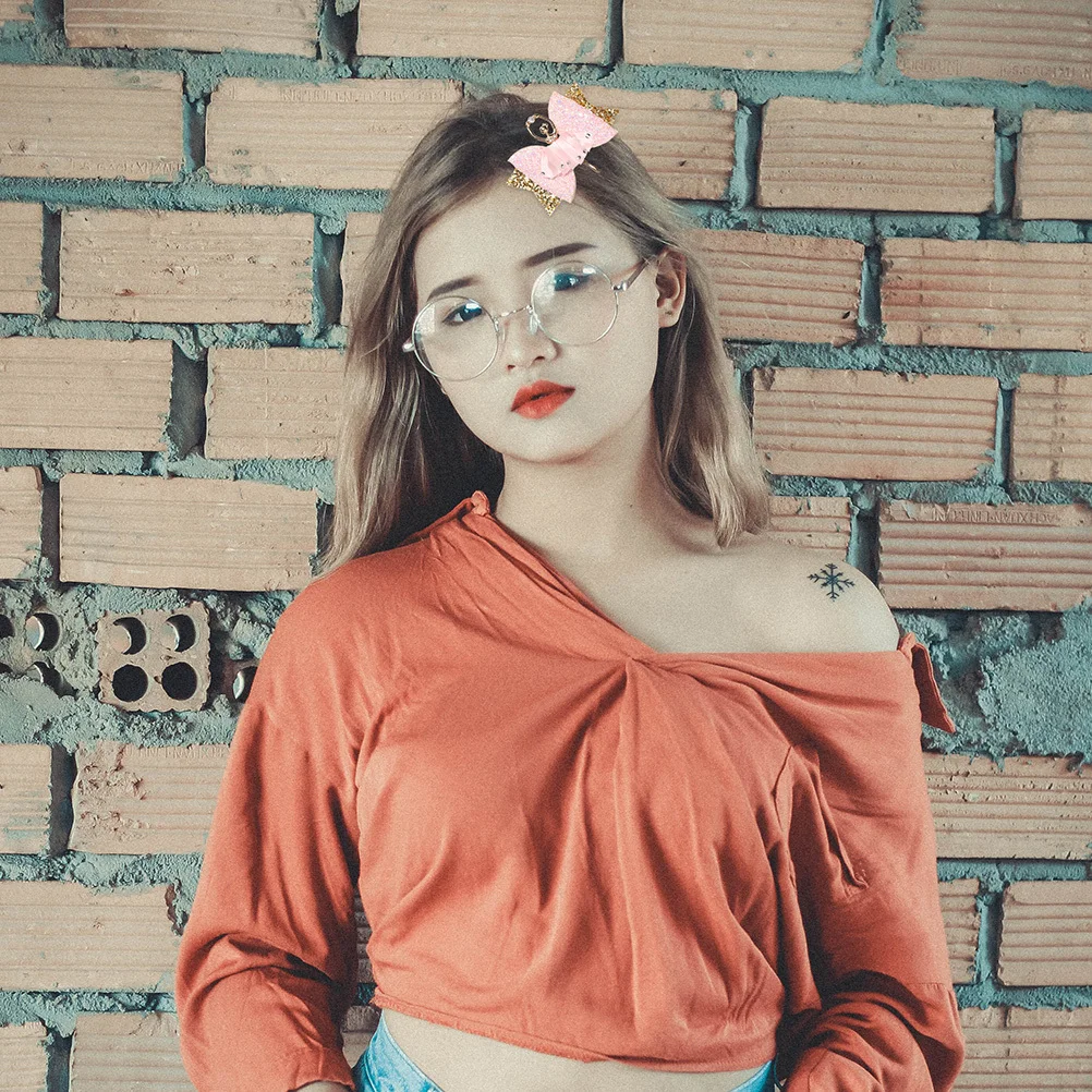 5 قطعة دبابيس الشعر للأطفال الرقص فتاة الباليه تصميم مقاطع الشعر حفلة إكسسوارات الشعر لون مشرق الاطفال دبوس الشعر فتاة المشابك #5