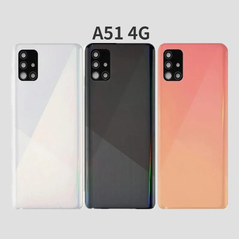 

for Samsung Galaxy A51 5G A516 4G A515 Back Battery Cover Rear Housing Replacement with Camera Lens
