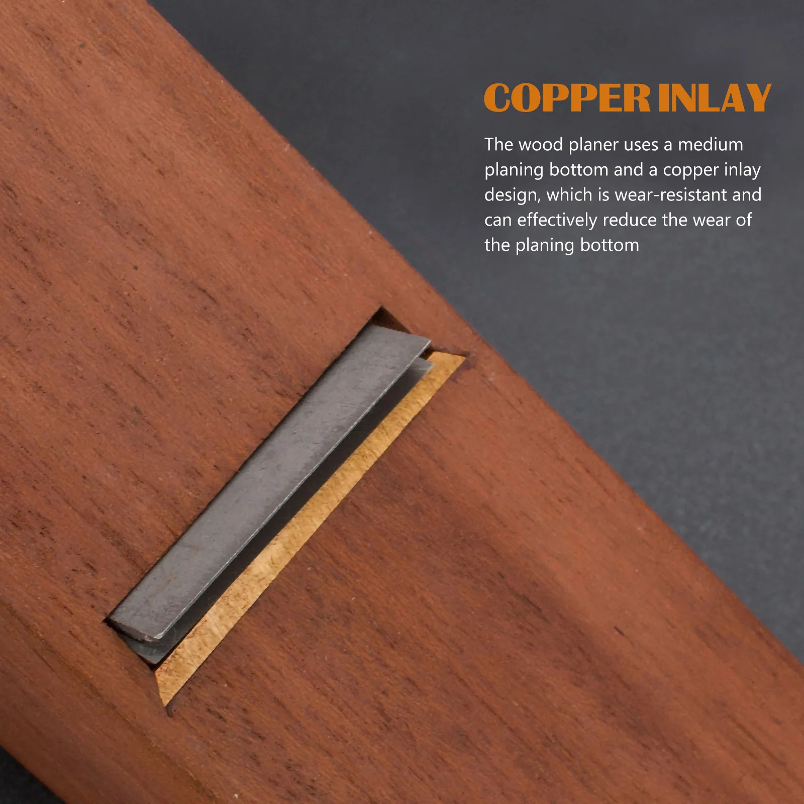 أداة نجارة يدوية ذات حواف مسطحة من خشب الورد لقطع تلميع أداة نجارة احترافية لعمال الخشب #4