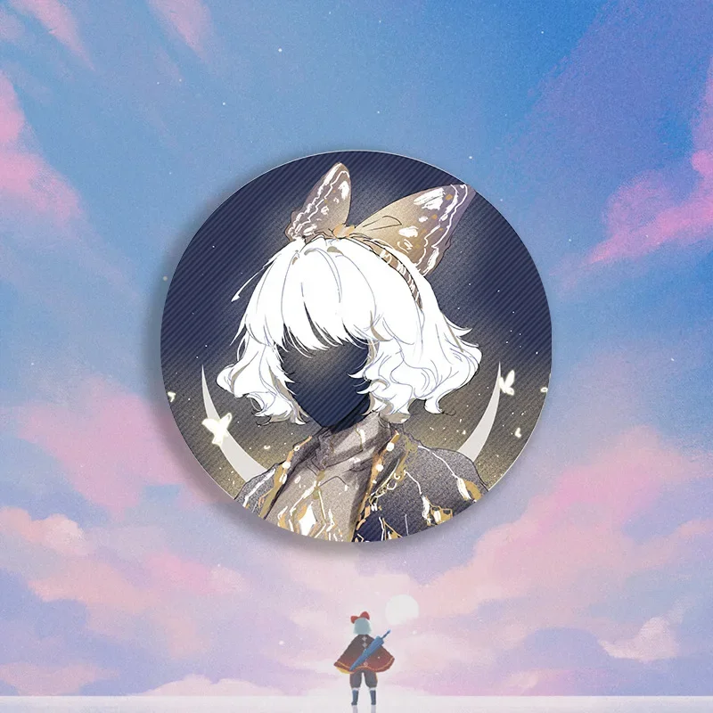 Game Sky：Children of the Light Brooch Cosplay Owl Daleth Icons Pins Decoration Brooches Badges For Clothes Bags Accessories