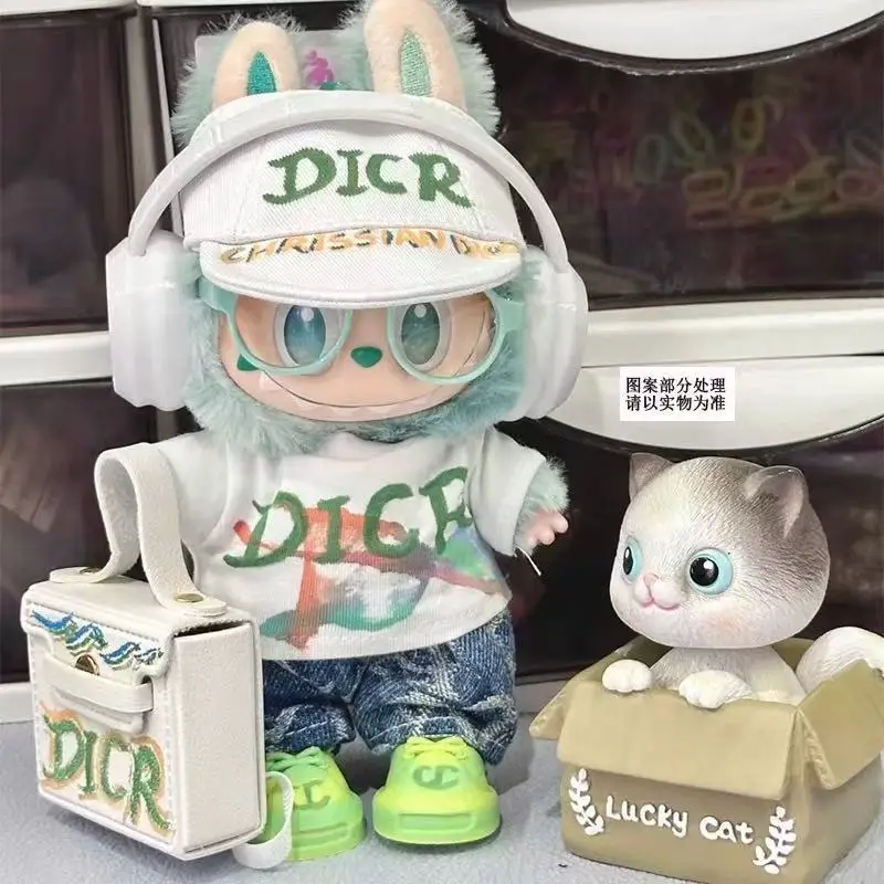 

Взрывы, модная одежда Labubu 123, костюм 3,0, детская одежда, стоячая и сидячая праздничная одежда, полная детская одежда