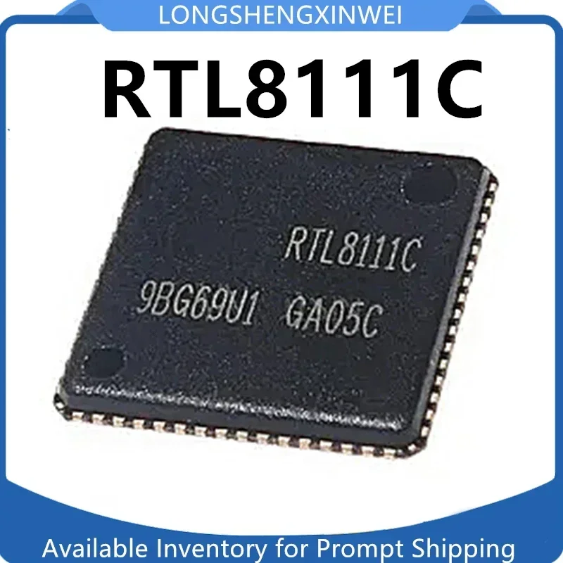 1PCS RTL8111C RTL8111 QFN64  SMD New Integrated Circuit Network Card IC