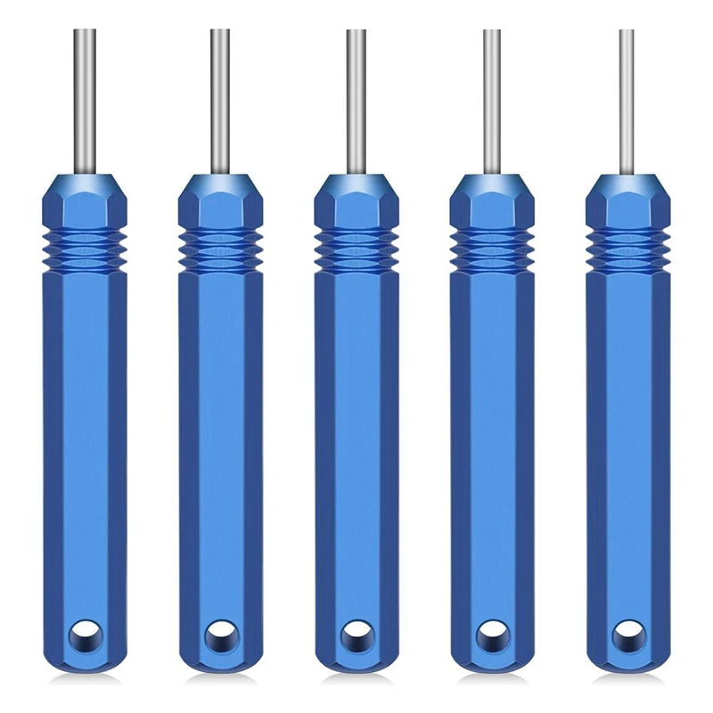 

5PCS Pin Removal Tools Kit Pin And Socket Contact Connectors, Male And Female Connector Tube Type Pin Extractor To