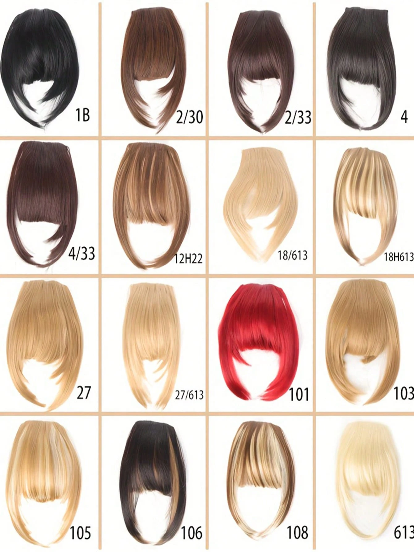 Thumbnail 2 - #87 Best Rated Clip-In Fringe Bangs to Buy in 2026