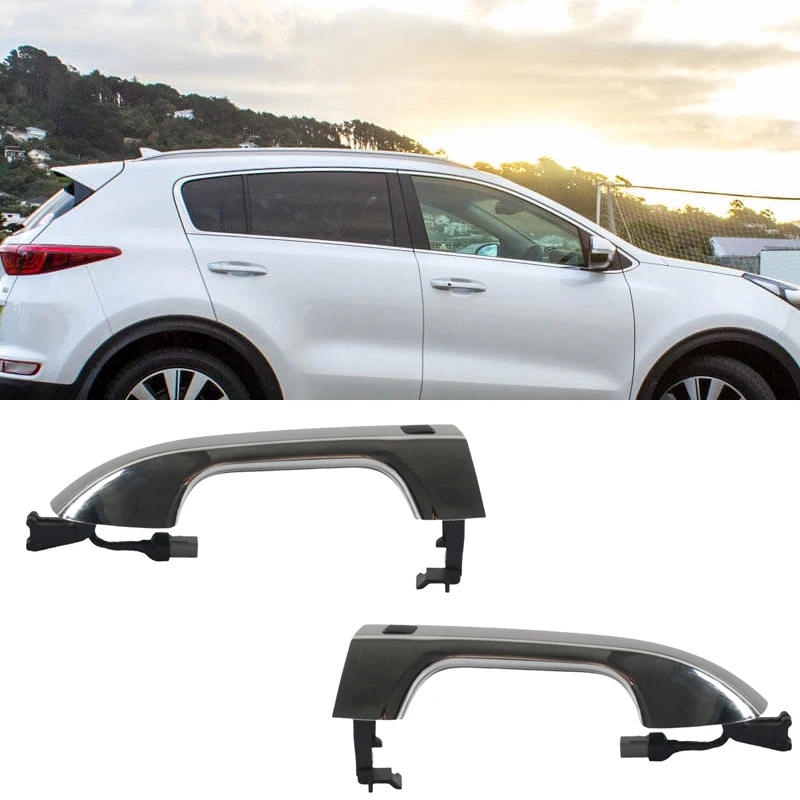 Car Door Handle For Kia KX5 Sportage 2017 2018 2019 2020 2021 Electric Induction Model External Handle 82651-D9710 82661-D9710