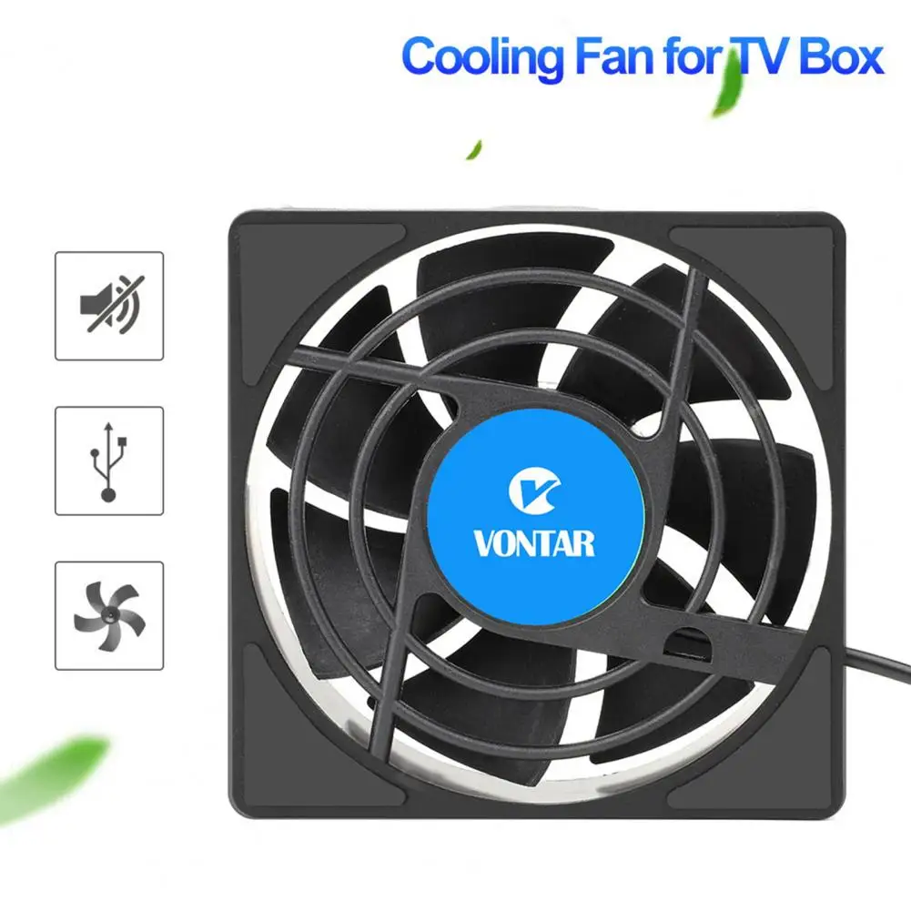 Computer Fan Usb Mini Fan for Android Tv Box Router Quiet 2000rpm Cpu Cooler with Sleeve Bearing for Efficient Heat for Enhanced