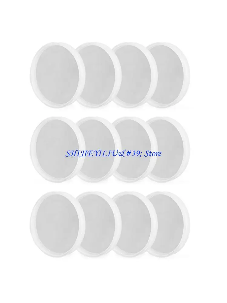 

E21F Silicone Resin Mold Disc Resin Mold Epoxy Casting Mold for Making DIY Artwork,Home Decor