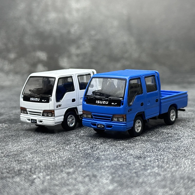 

Model 1 1:64 ISUZU ELF Alloy Car Diecasts & Toy Vehicles Car Model Miniature Scale Model Car Toys For Children