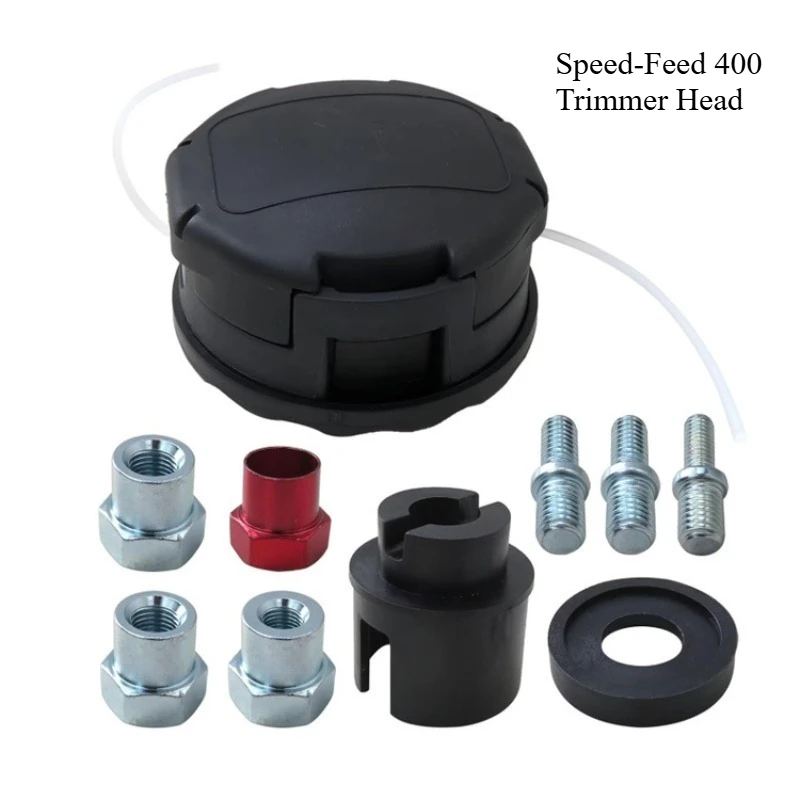 Universal Speed-Feed 400 Trimmer Head Quick Load String Replacement Head For Grass Trimmer String Trimmer Replacement Head