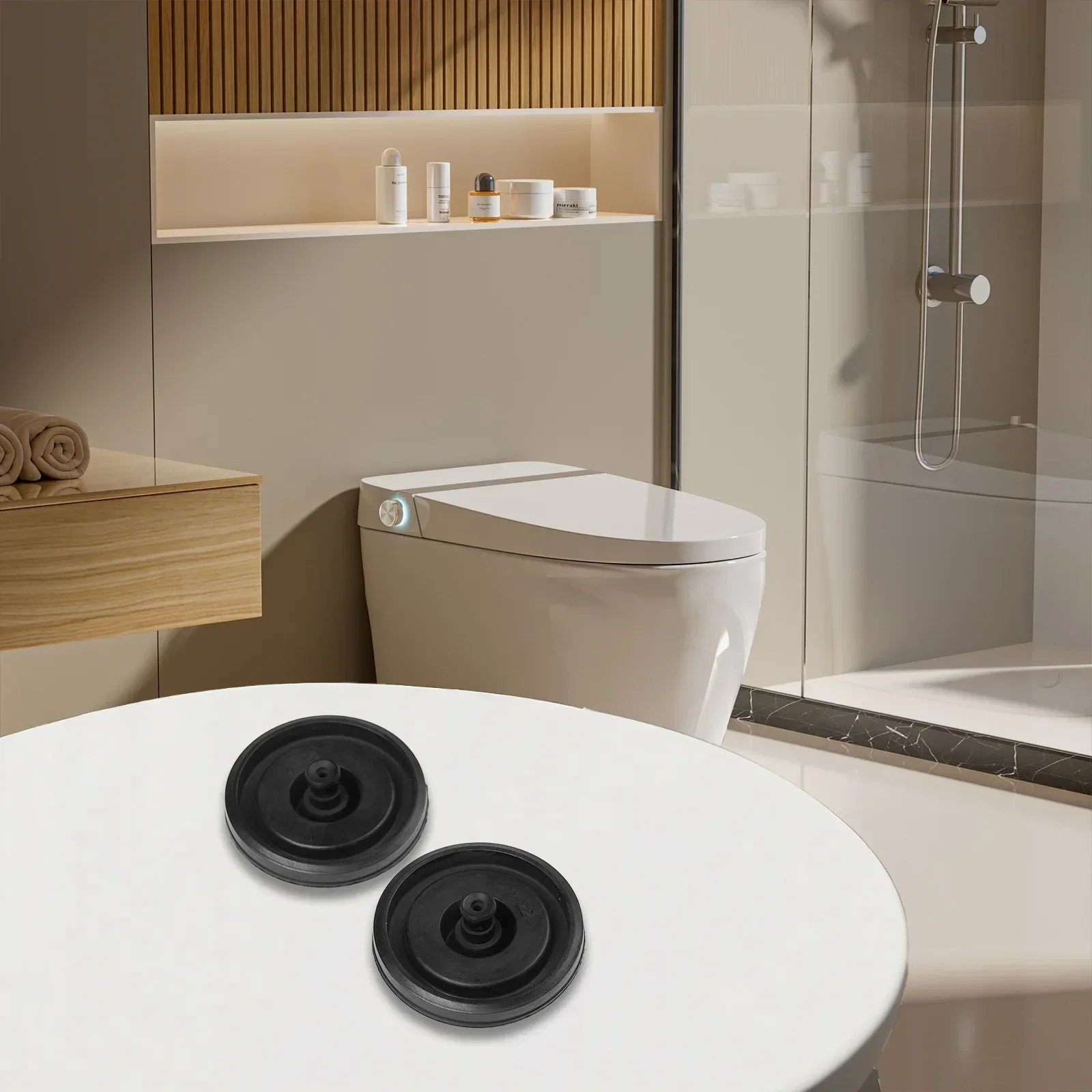 Toilet Repair Parts Diaphragm Washer Robust Design Lengthening Life Cost Effective Plumbing Solution Black DIY Repair Solutions