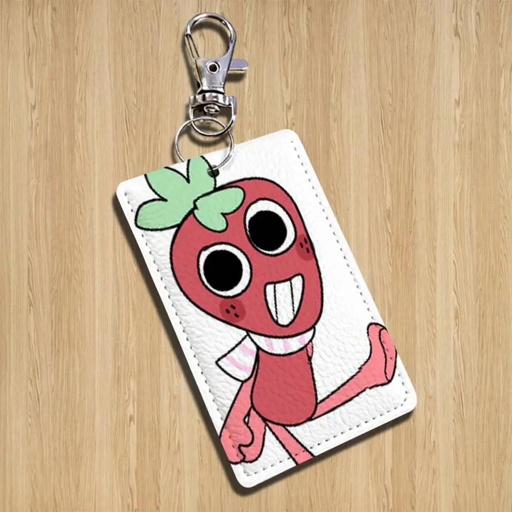 Brelok COOL D-Dandys World Sprout, etui na karty do metra, bankowe, autobusowe, identyfikator, portfel, wzór teksturowany