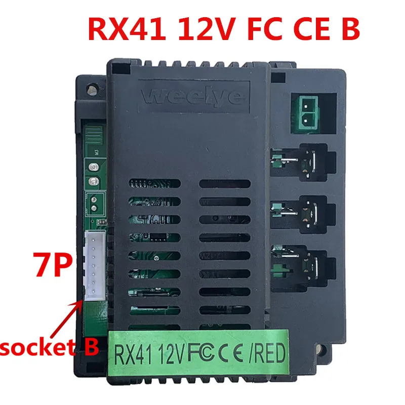 Weelye-receptor de controle remoto para crianças, acessórios com bluetooth, 12v, 2.4g, peças de reposição para carro, rx41