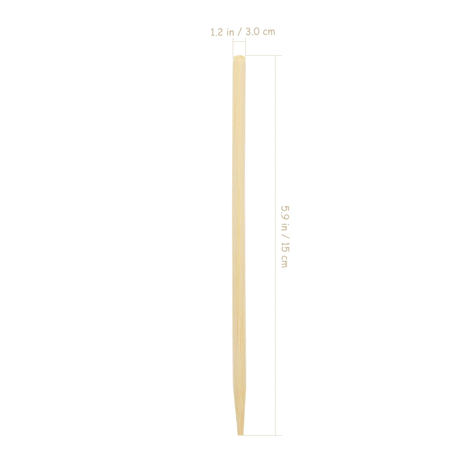 100Pcs Natural Wooden Art Sticks Polished Scratch Pen Set for DIY Scratch Painting Tools Creative Drawing Supplies