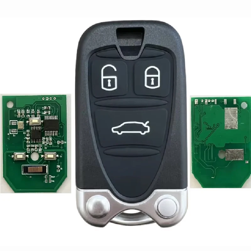 CN092005 Smart Key Compatible For Alfa Romeo 159 Brera Spider 2005-2011 Aftermarket 3 Buttons 433MHz PCF7941 ID46 Chip 71740257