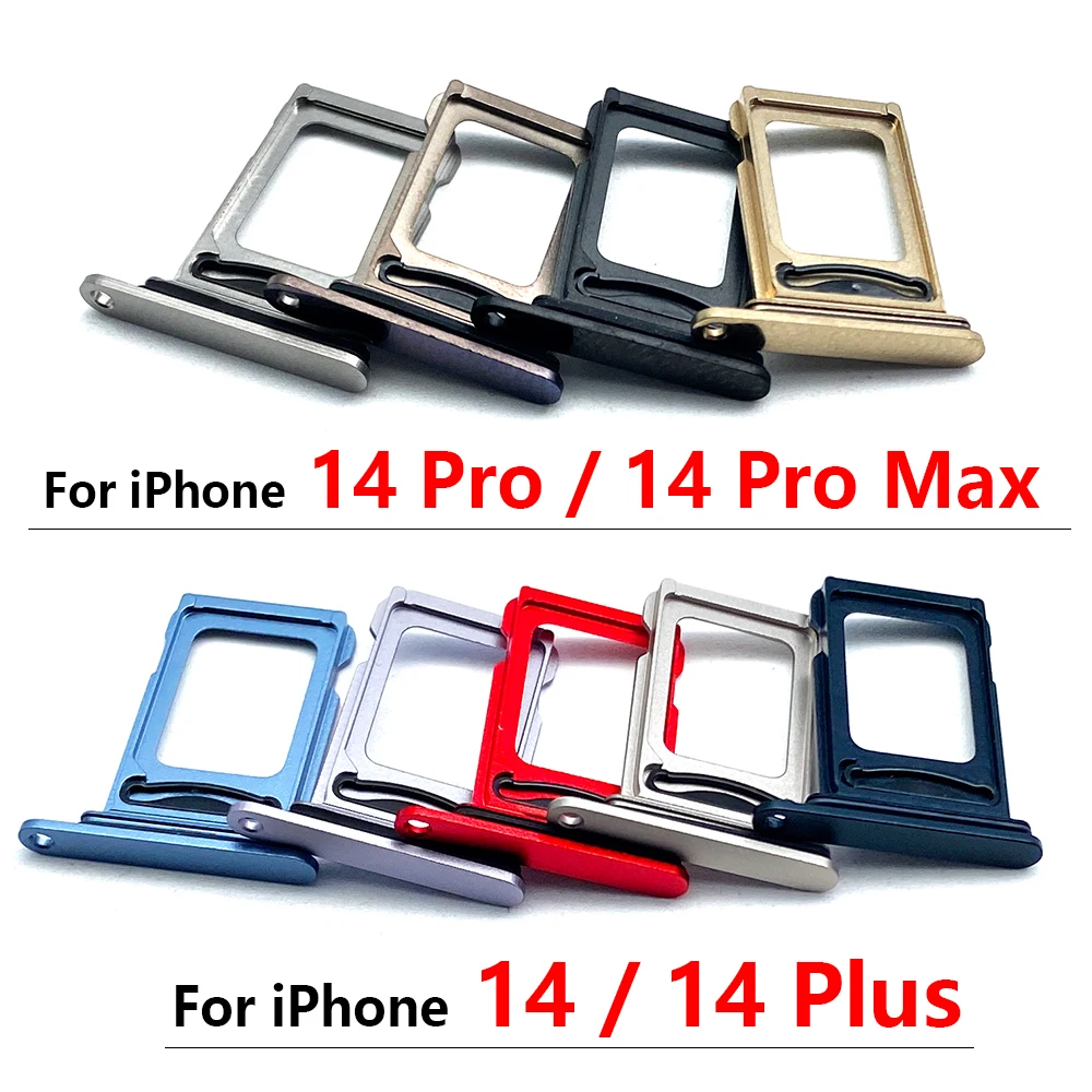 

For iPhone 14 Pro Max Plus SIM Card Tray Slot Holder Replacement Parts
