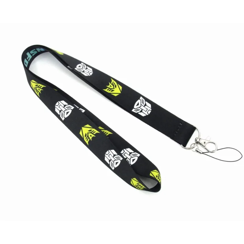 Hasbro Transformers Phone Lanyard Neck Hanging Lanyards Adjustable Crossbody Cell Phone Strap Anti-lost Lanyard Necklace Cord