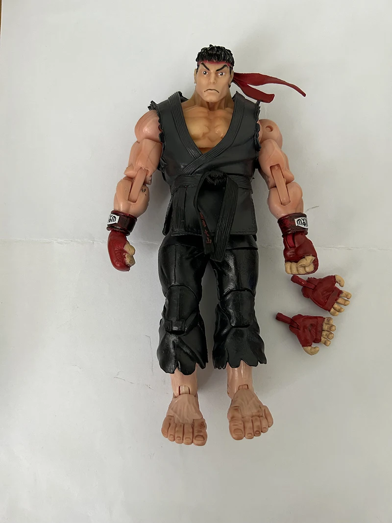 16Cm Street Fighter Neca Ryu Ken Chun Li Guile Gouki Anime Action Figure Game Afgeleide Karakter Beeldje Beweegbare Model speelgoed