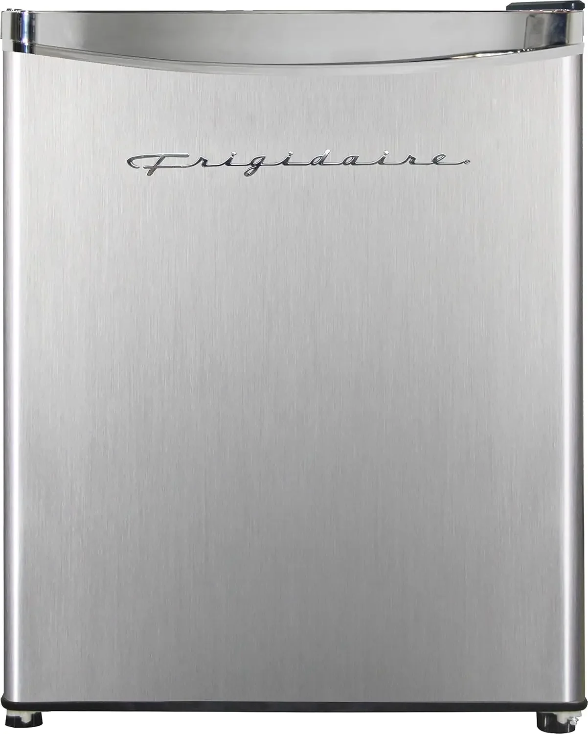 Steel Mini Fridge. Perfect for Home or The Office. Platinum Series, 1.8