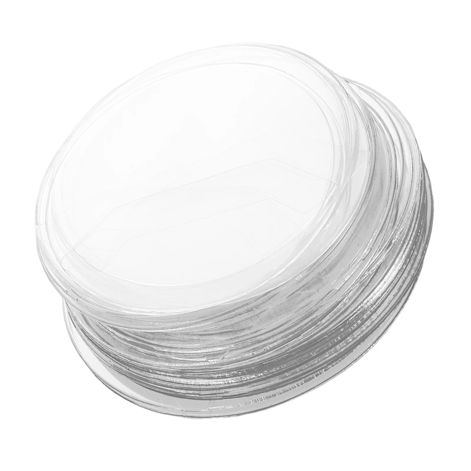 60 Stuks Badge Beschermende Transparante Mouwen Zware Schokbestendige Doorzichtige Plastic Houders voor Emaille Pins Id-kaarten Knop Opslag