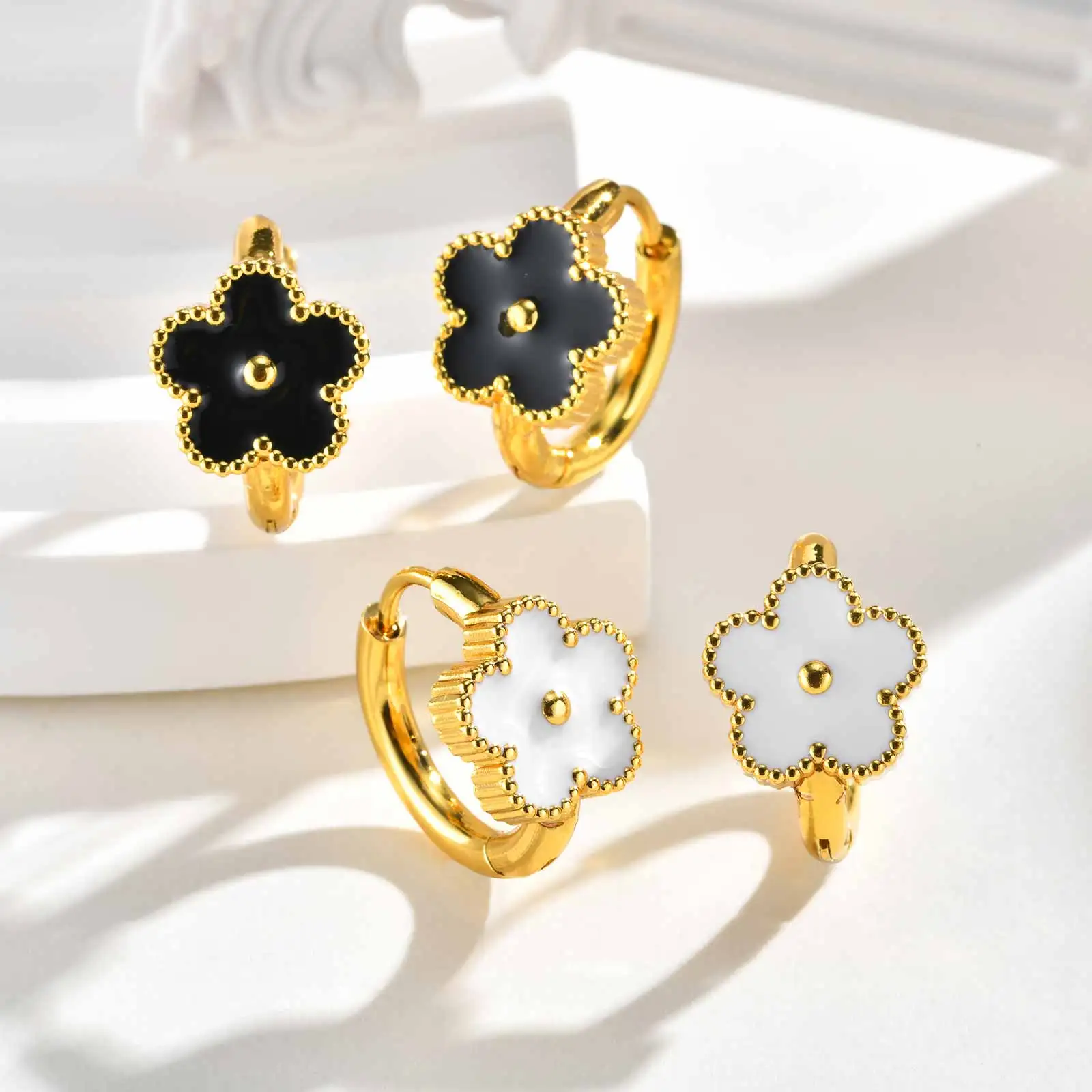 Dainty Flower Hoop … - image