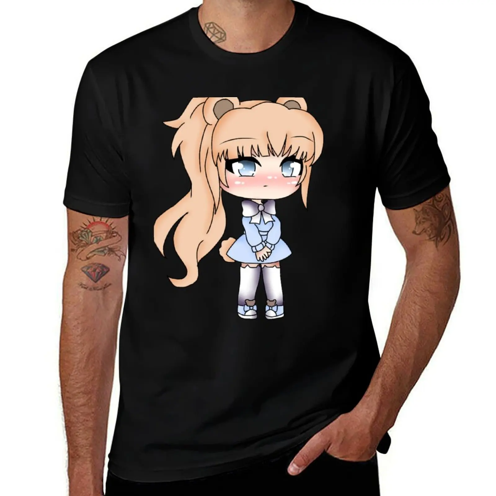 

Alice nice girl, Gacha Life, Gacza Club T-Shirt Casual Daily Wear Short Sleeve Top