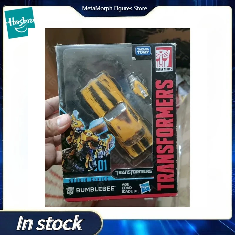 لعبة ترانسفورميشن أصلية من هاسبرو، سلسلة إس إس ستوديو، إس إس-01، نسخة الإضرار الناتج عن المعركة، شخصية بامبلبي، سيارة كامارو فئة د موديل 1977، لعبة شخصية متحركة