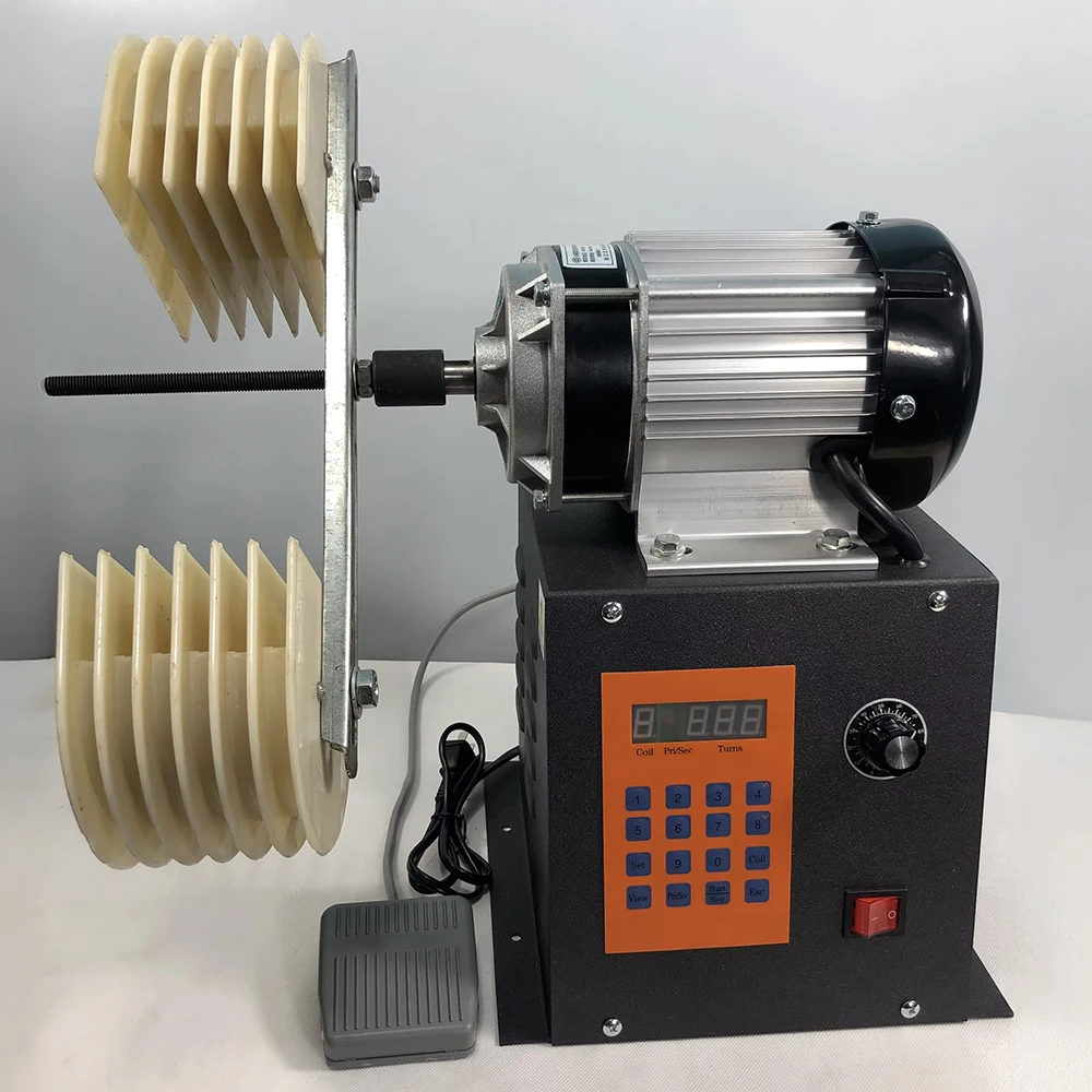 350W 500W 750W Fully Automatic Coil CNC Winder Table Fan Electric Motor Winding Machine Programmable Counter Small Equipment view 4
