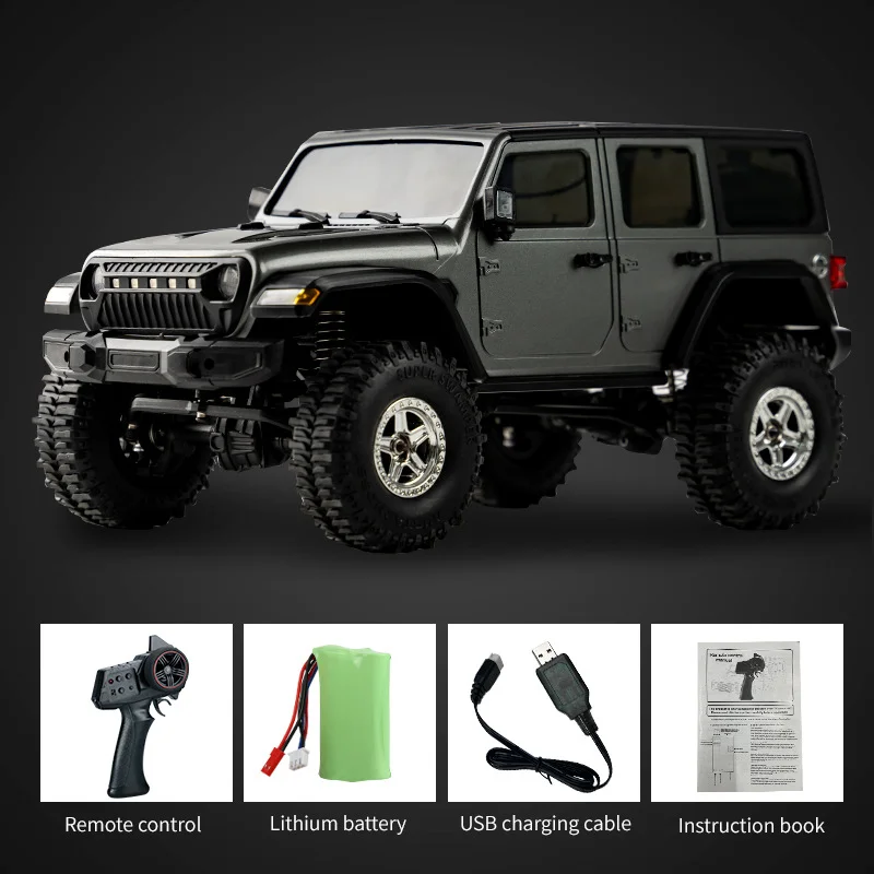 JJRC C8801-Pro Darth Vader 1:18 Wrangler Style RC Car 4WD Off-Road