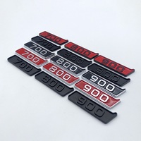 Car 3D ABS Decal 700 800 900 Sticker For Mercedes Benz BRABUS G Class W463 W205 G63 G65 G700 G800 G900 Car Badge Emblem Stickers