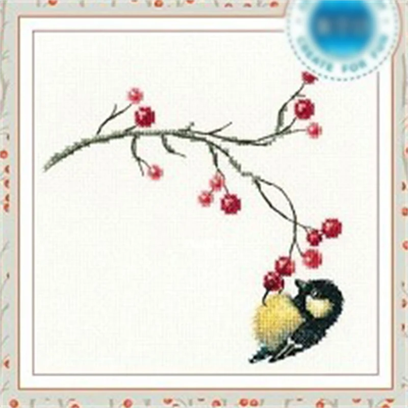 Kit de punto de cruz para manualidades, conjunto completo de bordado de punto de cruz, promoción de productos navideños, 6693