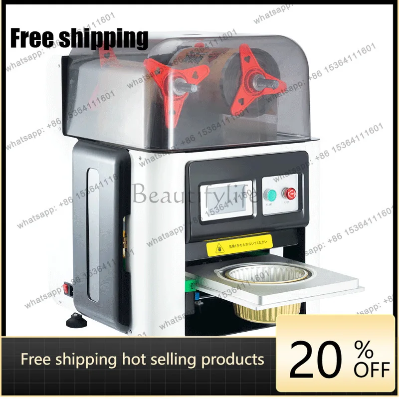 Commercial soup bowl baler Automatic one-mold multi-purpose sealing machine