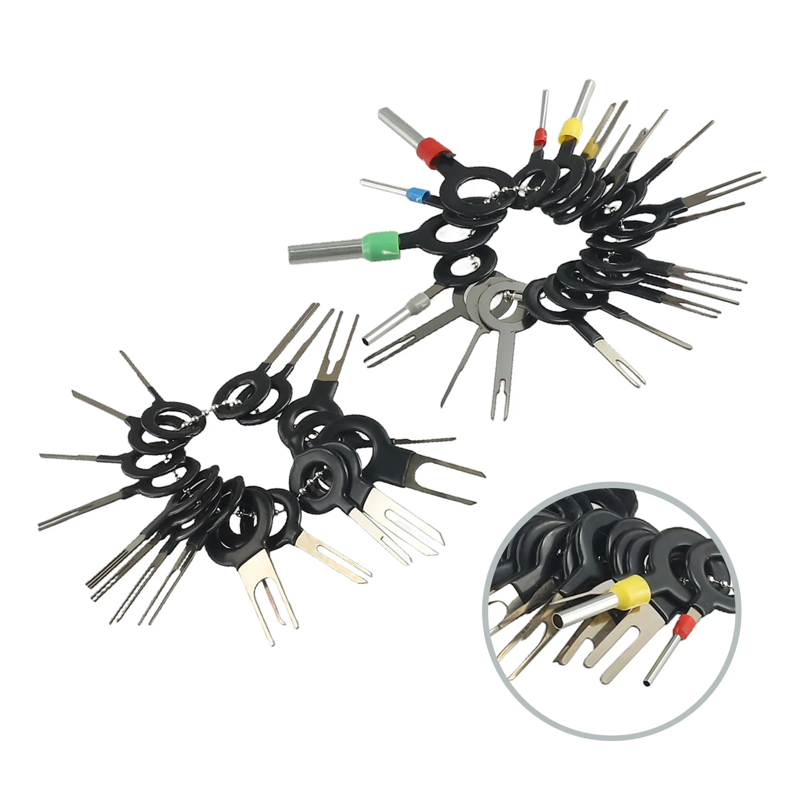 

Removal Tools Wire Terminal Automotive Cable Connector Disassembly Extractor Keys Mechanical Pin Puller Wiring