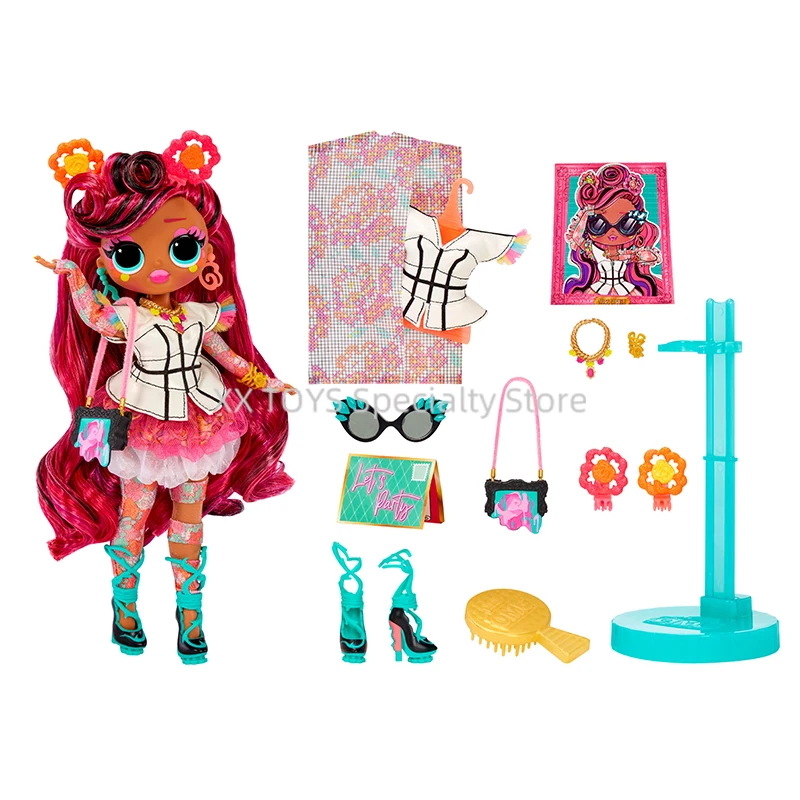 L.O.L. Surprise! OMG Outrageous Millennial Girls Queens Miss Divine Prism 10-Inch Fashion Doll Girls Dress Up Toys Birthday Gift