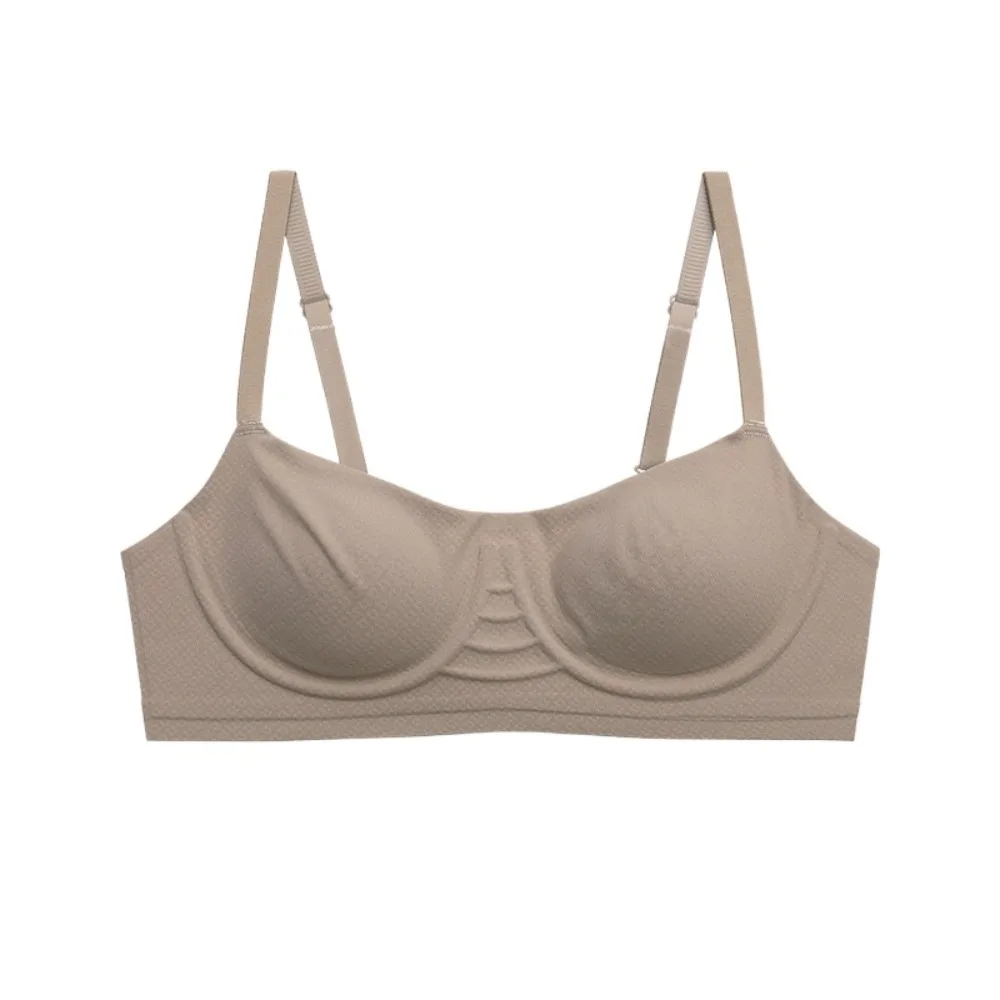 

Comfortable Sweet Wireless Push Up Bra Shockproof Anti-sagging Underwear for Women Lingerie Thin Seamless Bra Gifts