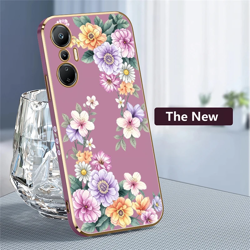 Pink Tulip Purple Peony Flower - đánh giá và giá Phone Cases Purple