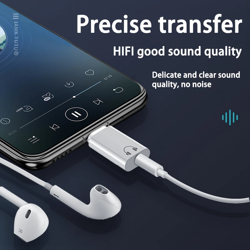 Adaptador tipo C macho a hembra de 3,5mm para Macbook, Samsung, Xiaomi, Redmi, Huawei honor, convertidor de auriculares con cable de 3,55mm, OTG, 2 uds.