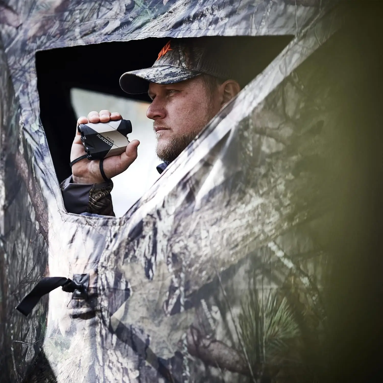 Precise Water-Resistant Ergonomic Non-Slip Grip Portable Durable Hunting Laser Range Finder with Scan Mode