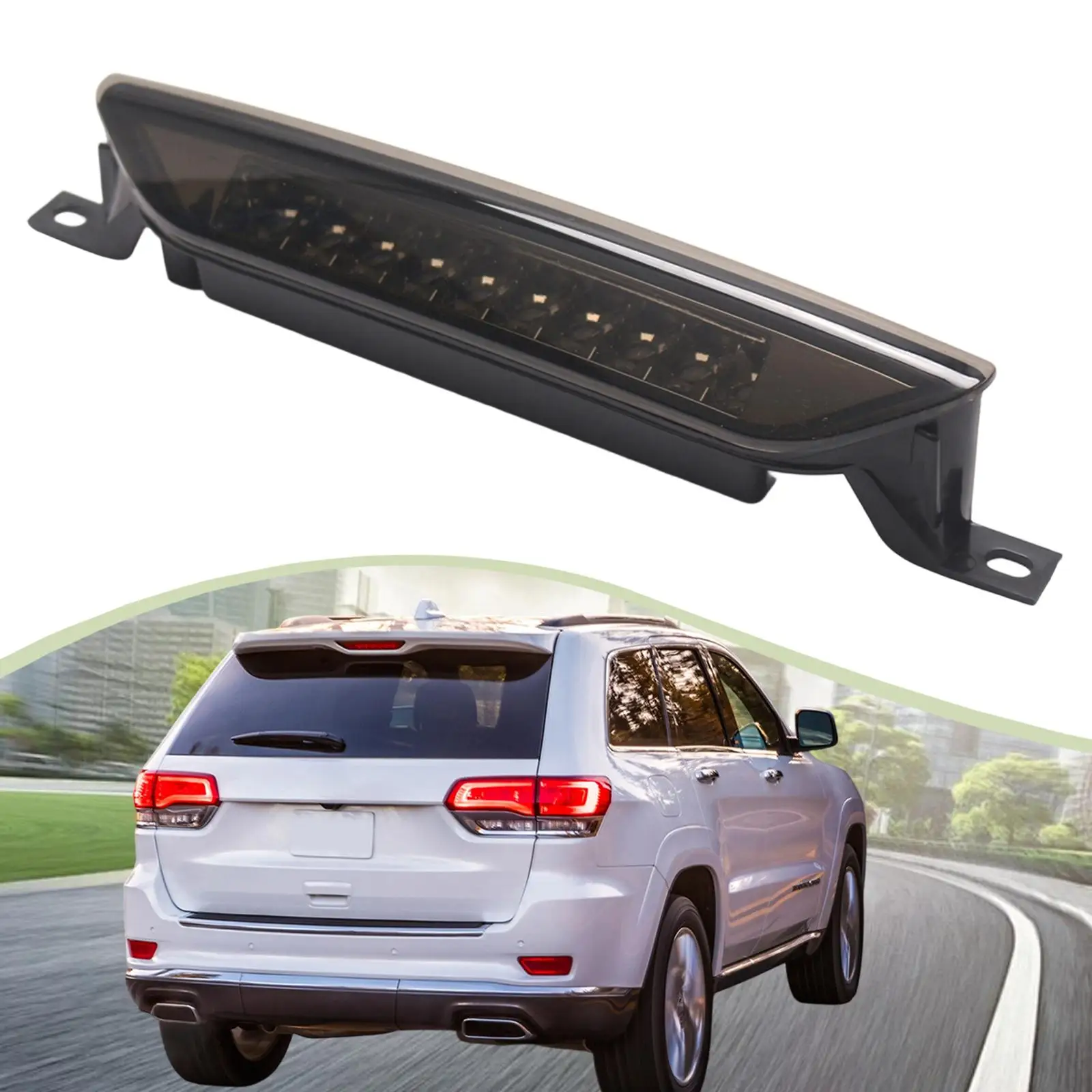 Auto Rear Third Brake Light Plastic Stop Lamp Assembly for Compass MK