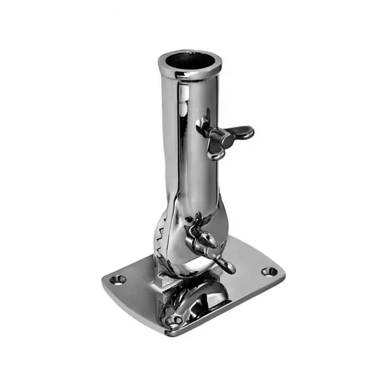 Stainless Steel Marine Flagpole Socket Top Mount 25mm Flagpole Bracket Mount Boat Yacht Kayak Canoe Boat Hardware
