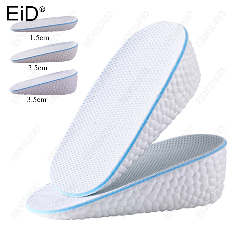Höhe Erhöhen Einlegesohlen 1,5/2,5/3,5 cm Arch Support Plattfüße Relief Memory Foam Weiche Elastische Für Männer frauen Turnschuhe einlegesohlen