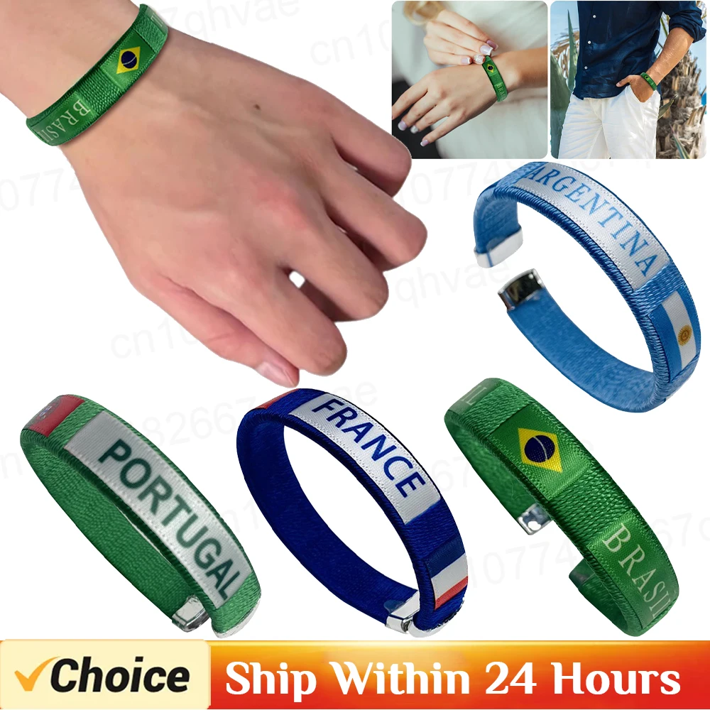 سوار العلم الوطني لمباراة ، سوار تذكاري بسوار معصم ، 65 قطر كرة القدم