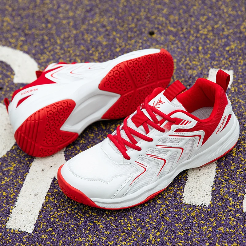 New Badminton Shoes Man Women Anti-torsional Cushioning Men's Sports Thick-Soled Shock-Proof Table Tennis Shoes For Training