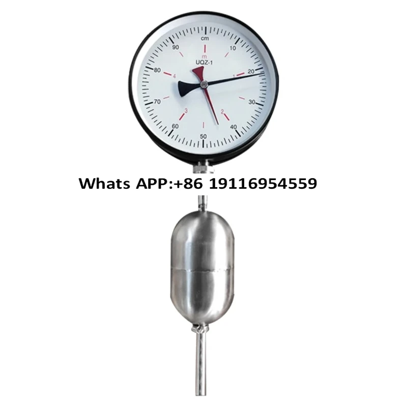 Pointer type float level gauge Stainless steel DN100 top mounted direct reading dial level gauge