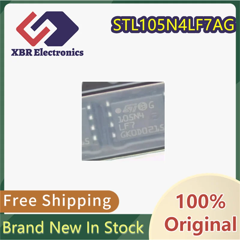 

(10/50 pieces) STL105N4LF7AG 105N4LF7AG 105N4 QFN8 IC Chip Integrated Circuit Brand New Genuine Original In Stock