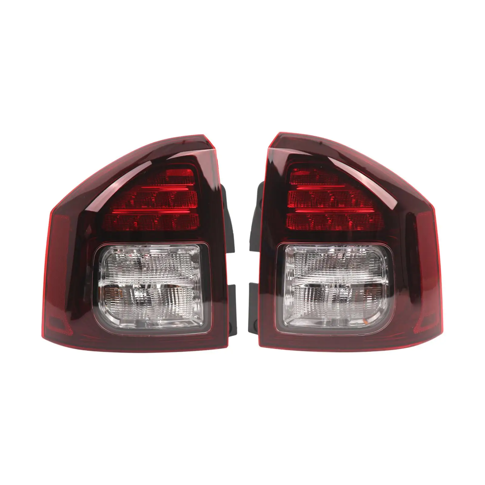 Rear Left Tail Light Assembly Professional Automotive Accessory Red White for Jeep Compass 2014 2017