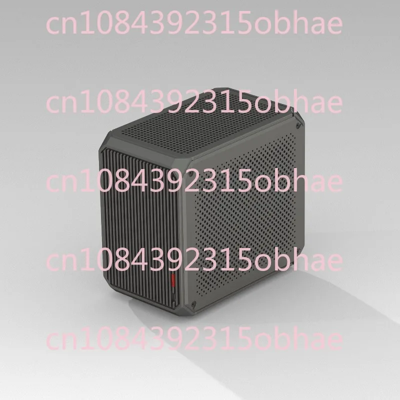 Itx Direct-plug Graphics Card Diy Aluminum Alloy Pc Case Desktop Gaming Mini High-end Htpc