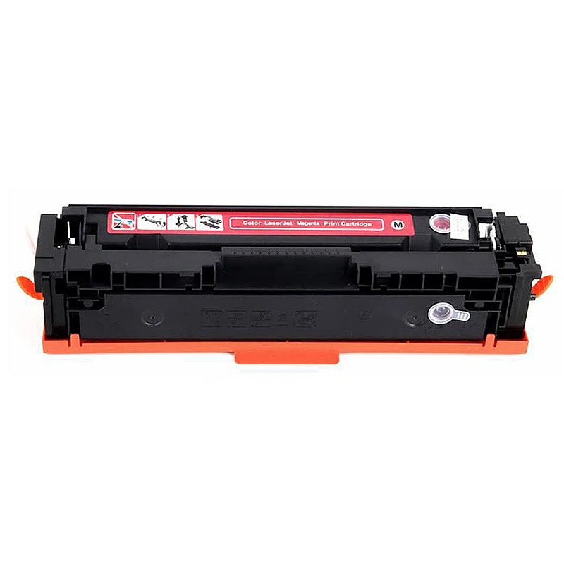 Imagem -06 - Cartuchos de Toner Cf540a Cf541a 542 543 203a Cmyk para hp Color Pro M254dw 254nw M280nw Impressora com Chip