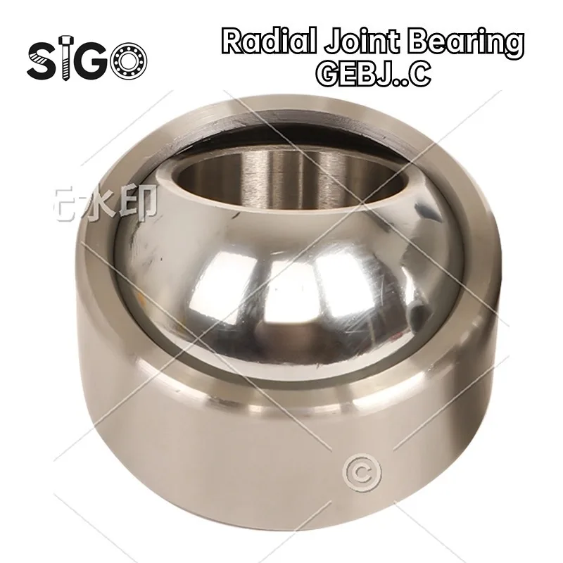 1pcs  GEBJ 5 6 8 10 12 14 16 18 20 25 30 C Self-lubricating Radial Joint Bearing 5x13x8 6x16x9 8x19x12 10x22x14