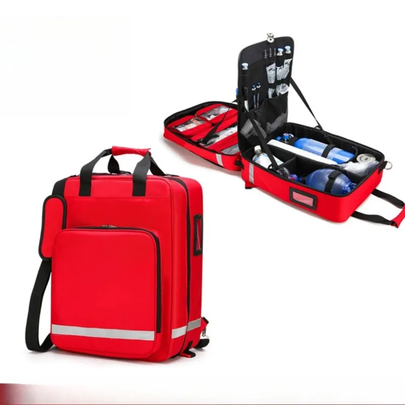 Emergency kit, multifunctional first aid bag, trolley backpack, emergency sack, first aid kit